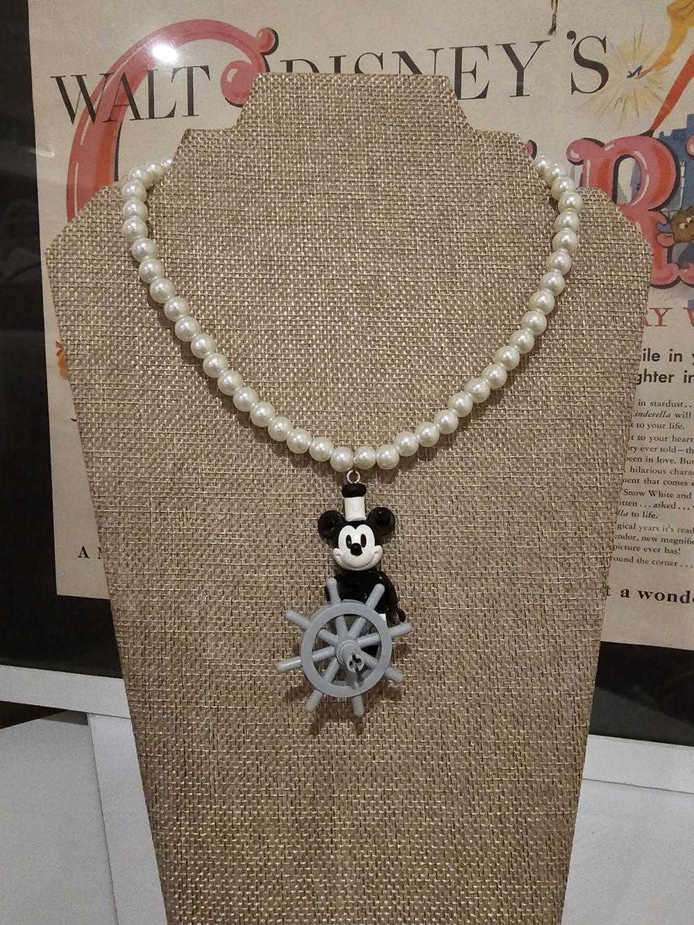 LEGO Mickey Pendant Necklace